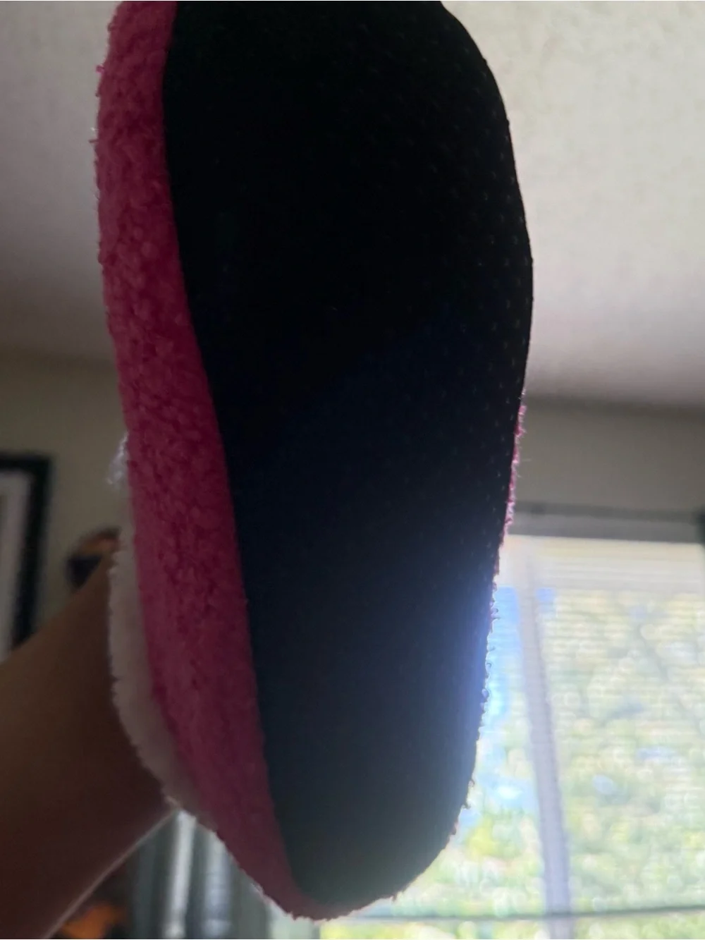 Woman’s Worn House Slippers